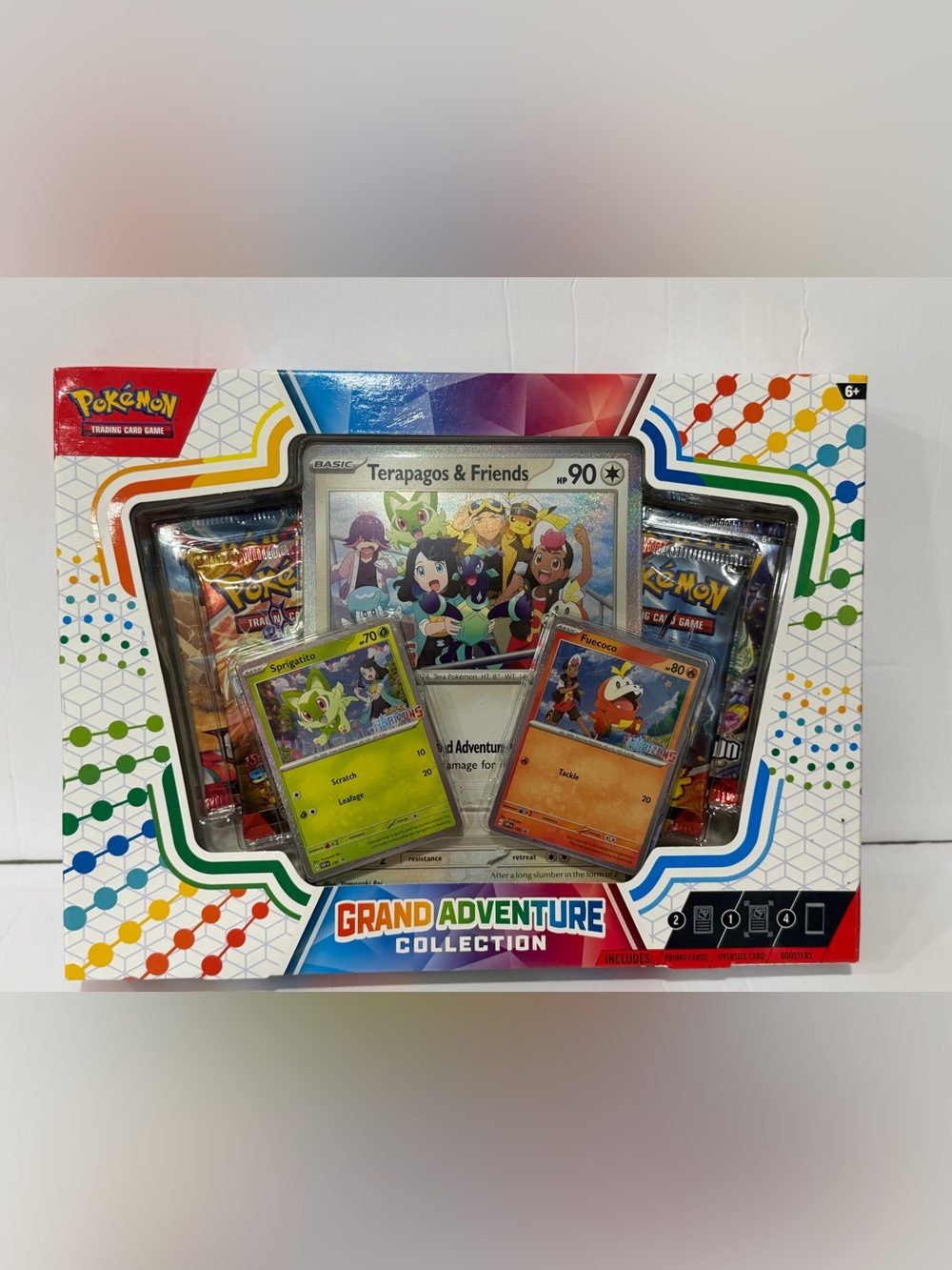 Pokémon TCG Grand Adventure Collection Sealed Kit Promo Terapagos 2024